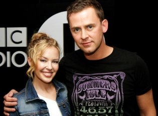 Pop icon Kylie Minogue visits Scott at Radio 1