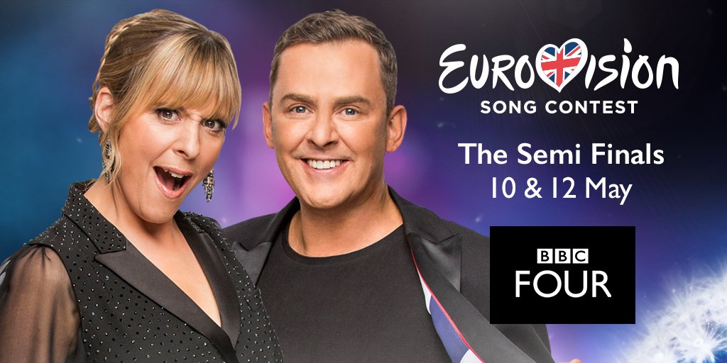 Scott to host Eurovision semi-finals on BBC Four