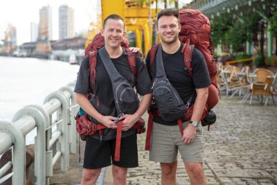 Scott Mills and Sam Vaughan
