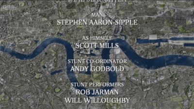 Credit to Scott Mills in Eastenders