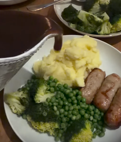 Jordan North's airfryer dinner